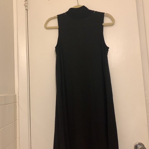 Rag & Bone Nova Turtleneck Sleeveless High-Low Shift Dress - Picture 5 of 7